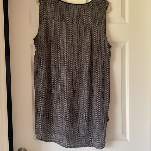 H&M Black and white patterned tank top size 14 - Picture 6 of 8